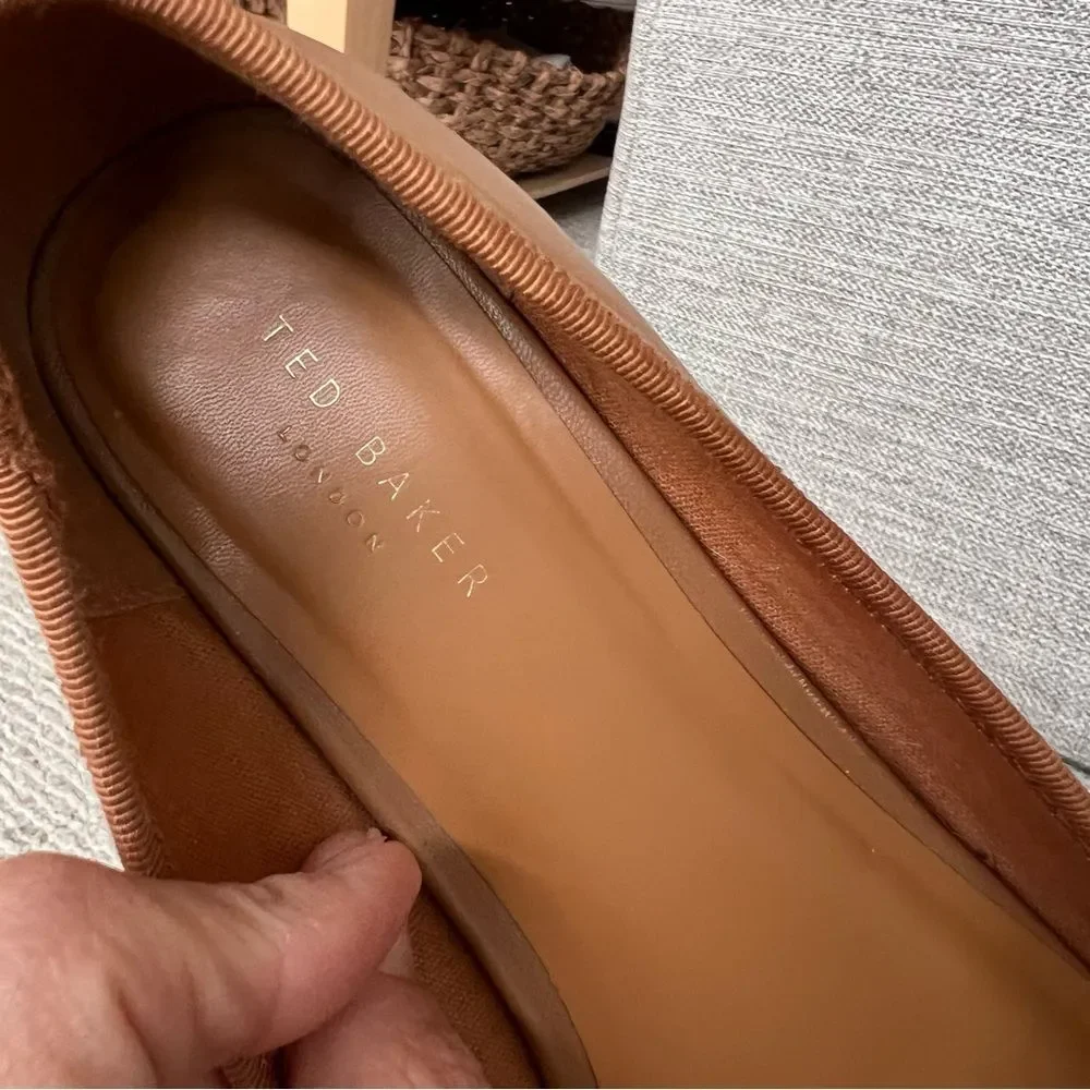 Ted Baker London Bayana Leather Flat